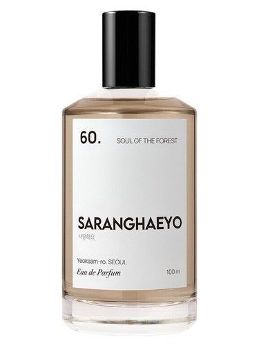 SARANGHAEYO 60. Soul of the Forest fragrance bottle