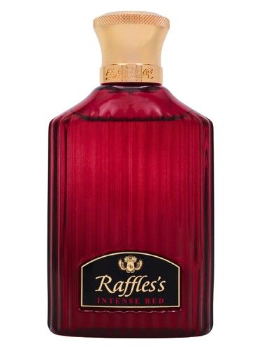Sare Raffles's Intense Red fragrance bottle