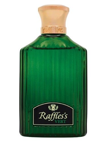 Sare Raffles's Vert fragrance bottle