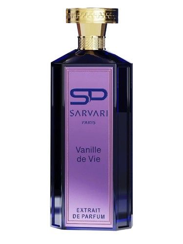 Sarvari Vanille de Vie fragrance bottle