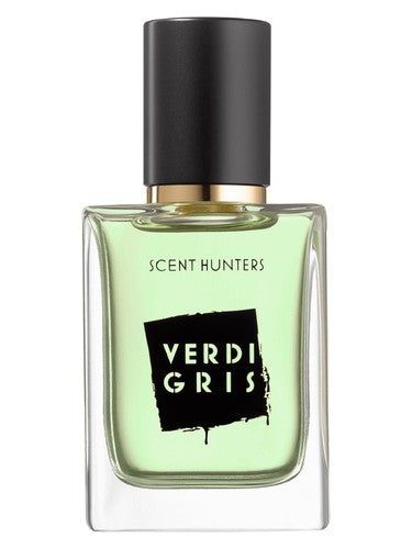 Scent Hunters Verdigris fragrance bottle