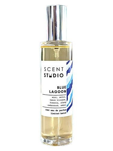 Scent Studio Blue Lagoon fragrance bottle