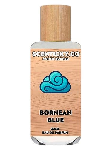 SCENTICKY.CO Bornean Blue fragrance bottle