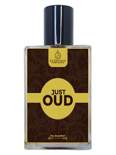 Scentinio Perfumes Just Oud fragrance bottle