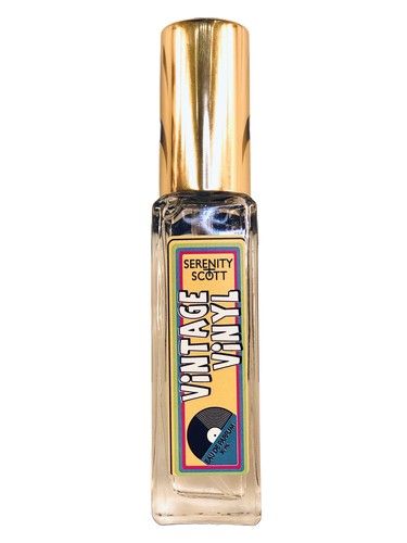 Serenity + Scott Vintage Vinyl fragrance bottle