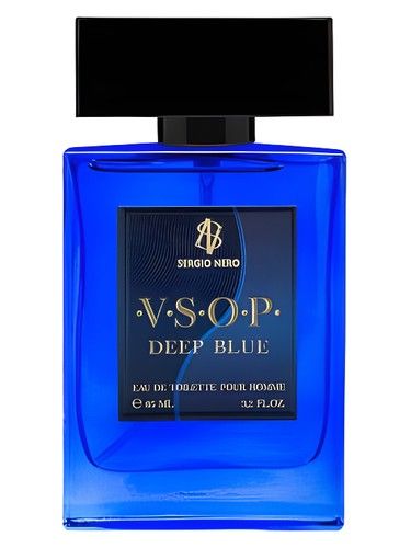 Sergio Nero VSOP Deep Blue fragrance bottle