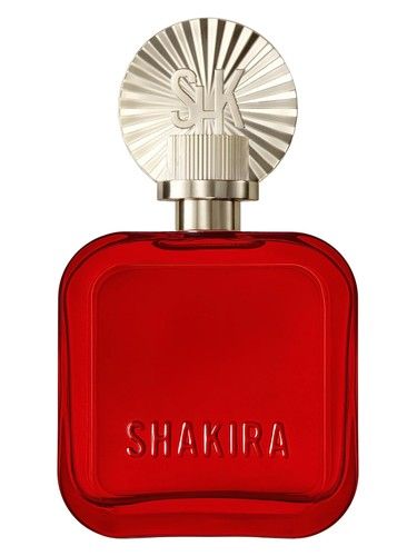 Shakira Rojo fragrance bottle