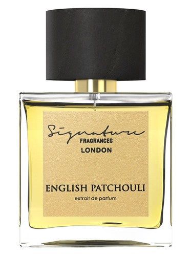 Signature Fragrances English Patchouli fragrance bottle