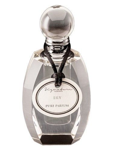 Signature Fragrances Lily fragrance bottle