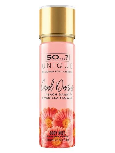 So...? Coral Daisy fragrance bottle