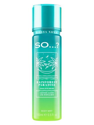 So...? Rainforest Paradise fragrance bottle