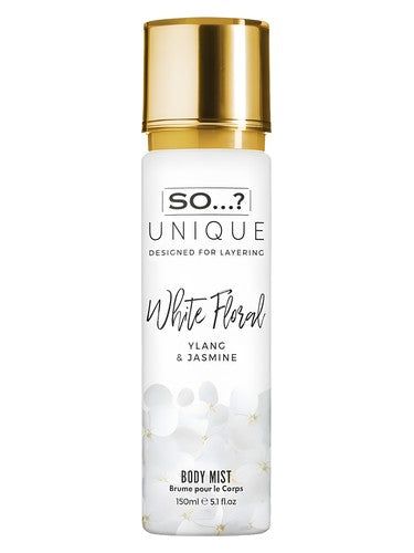 So White Floral Ylang & Jasmine fragrance bottle