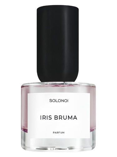 Solonoi Iris Bruma fragrance bottle