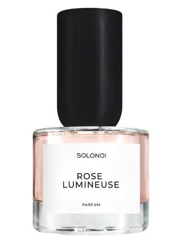 Solonoi Rose Lumineuse fragrance bottle
