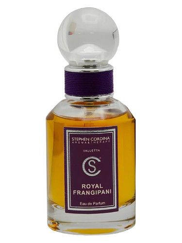 Stephen Cordina Aroma & Therapy Royal Frangipani fragrance bottle