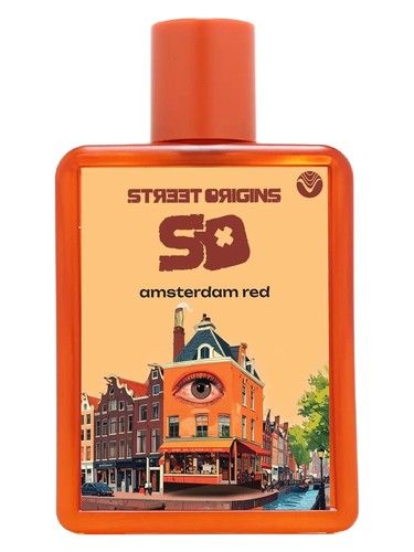 Street Origins Amsterdam Red fragrance bottle