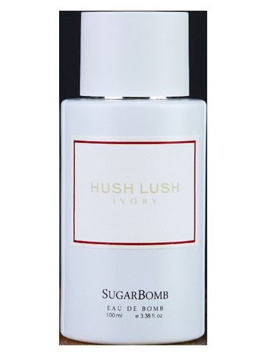 SugarBomb Hush Lush Ivory fragrance bottle