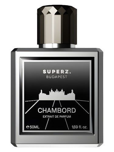 Superz. Chambord fragrance bottle