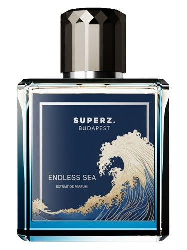 Superz. Endless Sea fragrance bottle