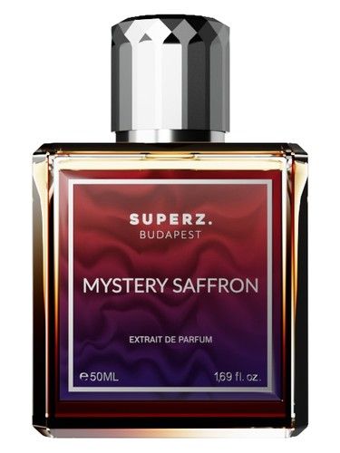 Superz. Mystery Saffron fragrance bottle