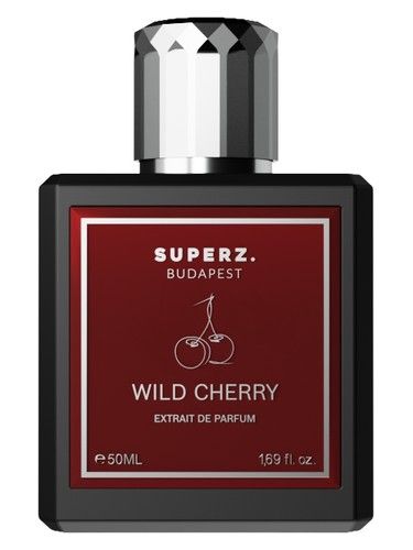 Superz. Wild Cherry fragrance bottle