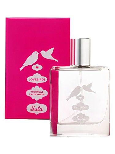 Susanne Lang Sula Lovebirds Tropical fragrance bottle