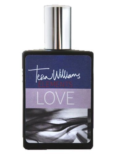Tessa Williams Love fragrance bottle