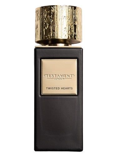 Testament London Twisted Hearts fragrance bottle