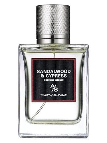 The Art Of Shaving Sandalwood and Cypress Cologne Intense fragrance bottle