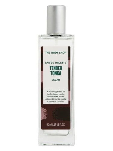 The Body Shop Tender Tonka fragrance bottle