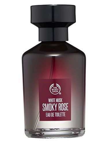 The Body Shop White Musk Smoky Rose fragrance bottle
