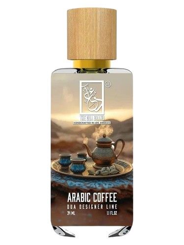 The Dua Brand Arabic Coffee fragrance bottle