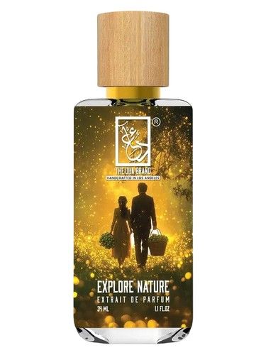 The Dua Brand Explore Nature fragrance bottle