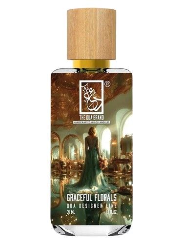 The Dua Brand Graceful Florals fragrance bottle