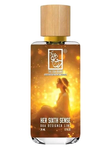 The Dua Brand Her Sixth Sense fragrance bottle