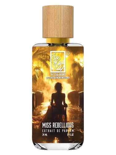 The Dua Brand Miss Rebellious fragrance bottle