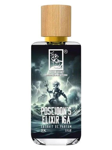 The Dua Brand Poseidon's Elixir 16A fragrance bottle