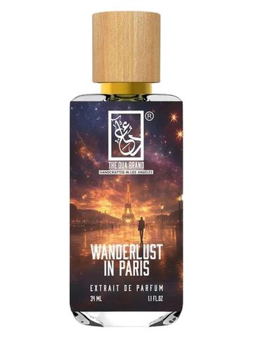 The Dua Brand Wanderlust in Paris fragrance bottle