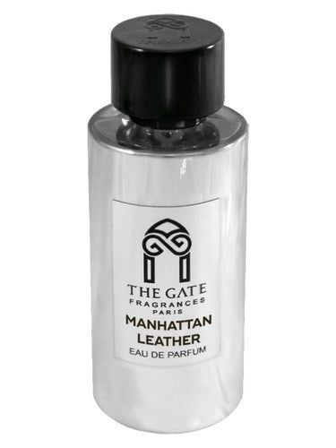 The Gate Fragrances Paris Manhattan Leather fragrance bottle