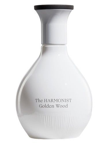 The Harmonist Golden Wood fragrance bottle