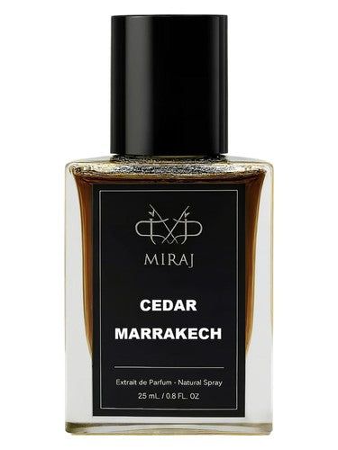 The House Of MIRAJ Cedar Marrakech fragrance bottle