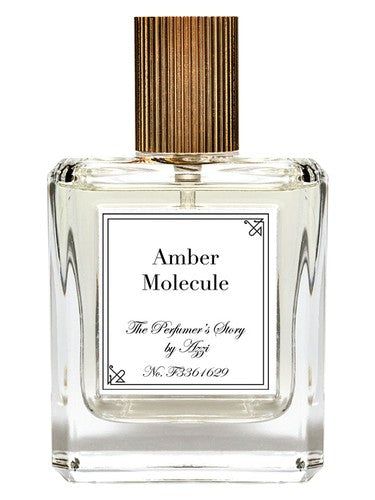 The Perfumer's Story by Azzi Amber Molecule fragrance bottle