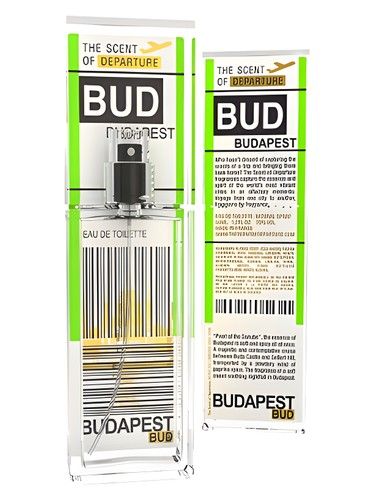 The Scent of Departure Budapest BUD fragrance bottle