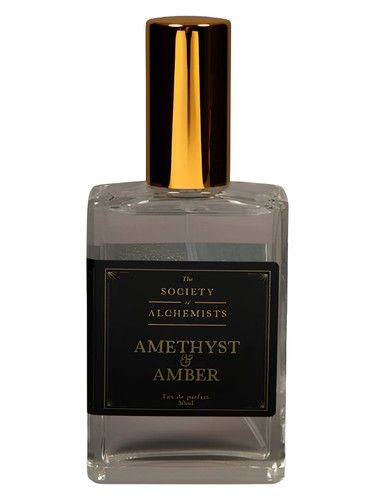 The Society of Alchemists Amethyst & Amber fragrance bottle