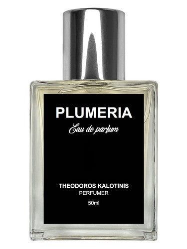 Theodoros Kalotinis Plumeria fragrance bottle