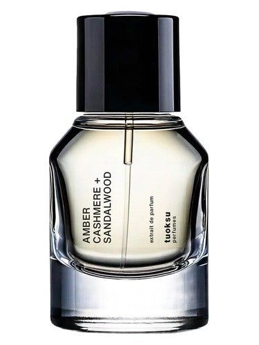 Tuoksu Amber Cashmere + Sandalwood fragrance bottle