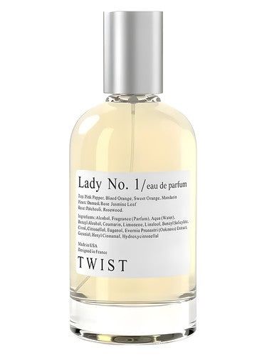 Twist Lady No.1 fragrance bottle