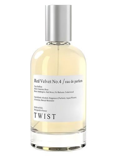 Twist Red Velvet No.4 fragrance bottle