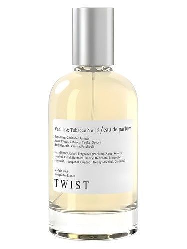 Twist Vanilla & Tobacco No.12 fragrance bottle