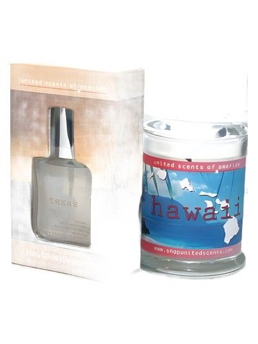 United Scents of America Hawaii fragrance bottle